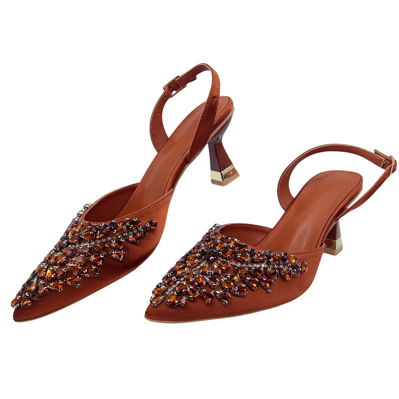 Carefully Selected New Rhinestone Pointed-Toe Stiletto Sandals for Weddings, Rhinestone Women's Single Shoes, Italian Design Lady Shoes Carefully Selected New Rhinestone Pointed-Toe Stiletto Sandals for Weddings, Rhinestone Women's Single Shoes, Italian Design Lady Shoes