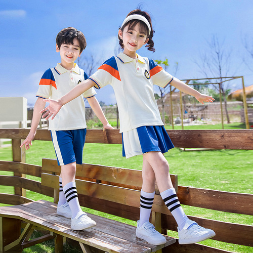 Kindergarten uniforms, spring and autumn clothing, college style primary school uniforms, children's class uniforms, three-piece sportswear suits, autumn suits