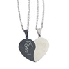 Pendant stainless steel, necklace for beloved suitable for men and women, accessory, European style, wholesale