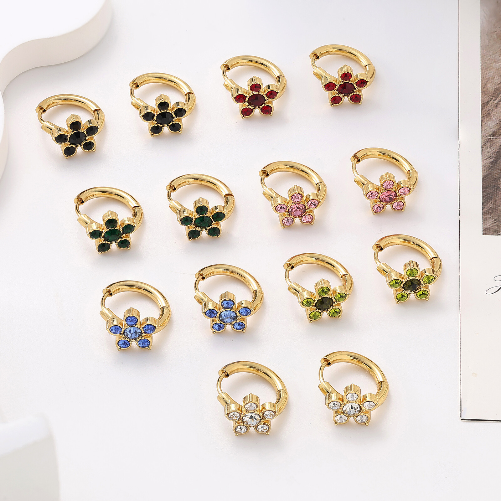 Labret stud lip piercing jewelry styling detail