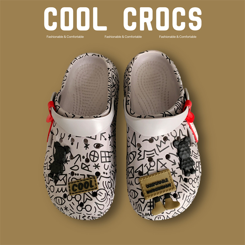 Zuecos de verano 2025 con suela suave que se siente como pisar una excremento, zapatos de jardín casuales y modernos para parejas, unisex.