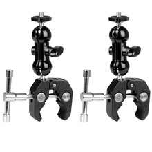 单反相机魔术手臂 万向支架 监视器花生支架 怪手热靴球头 小怪手