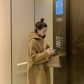 女式毛呢外套;大码毛呢外套