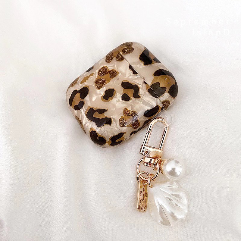 Letter Heart Shape Leopard Cute Earphone Sleeves Earphone Cases Phone Accessories display picture 5