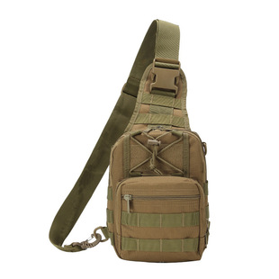 Wholesale Army Camouflage Hamburg Xiaotang Goose Crossbody Chest Bag Men's Multifunctional Sports Outdoor Tactical Shoulder Crossbody Bag