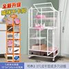 Cat Cage villa household indoor Super large Free Space Cat cage toilet one large Cattery Cat house