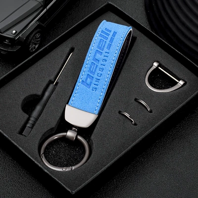 Motorcycle Keychain – Motorcycle Key - blue-motorcycle-keychain-benelli