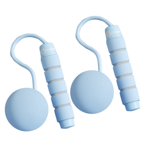 Ropeless skipping rope steel wire rope dual-purpose sports fitness silent skipping rope weight-bearing adult children students high school entrance examination skipping rope