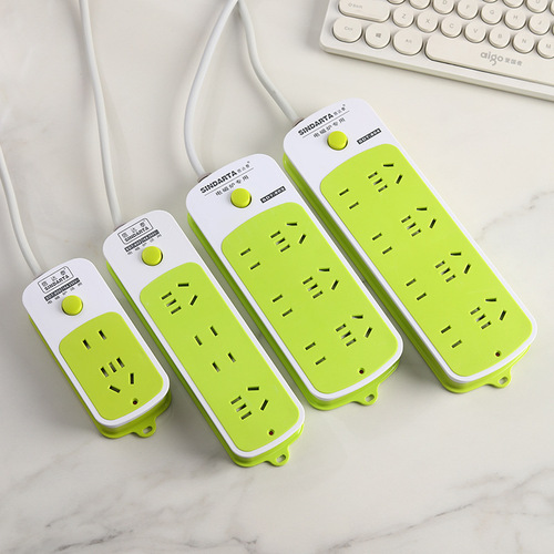 Wholesale high power power strip multi-hole switch power strip office power wiring strip industrial socket