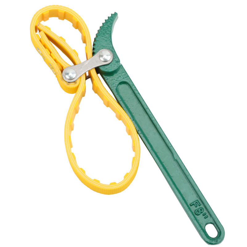 Llave de filtro de correa grande 16 pulgadas filtro de máquina universal celda de aceite especial herramienta de desmontaje de purificador de agua anti-deslizante artefacto