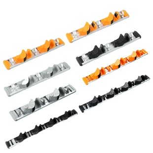 Space Aluminum Mop Rack Multifunctional Plastic Magic Mop Rack Mop Clip Storage Hanger Storage Rack S Hanging Clip