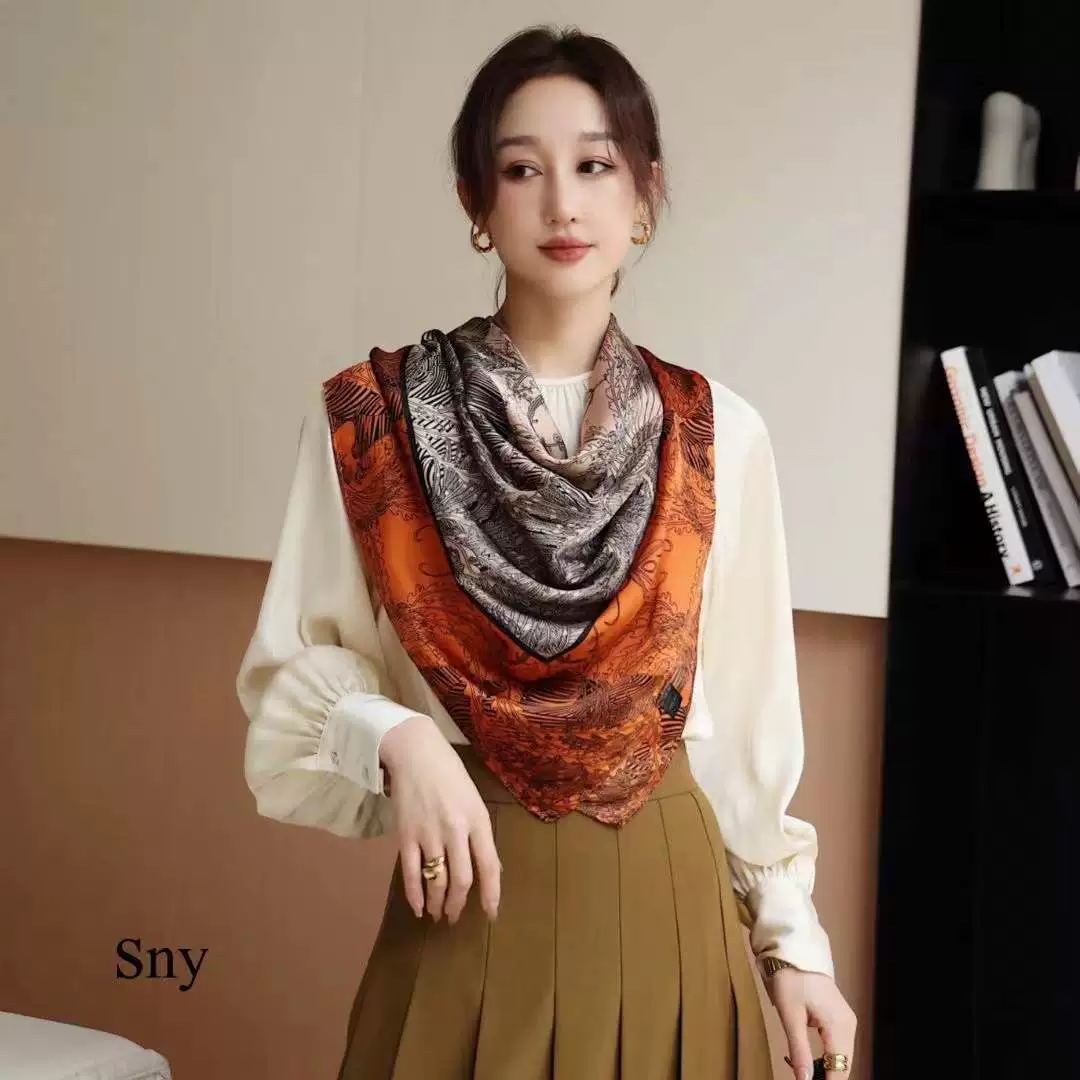 Демисезонный шарф для мамы, 2023, западный стиль, высококачественный