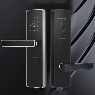 Hotel door lock B & B apartment password lock hotel magnetic card electronic door lock intelligent induction lock pass lock card lock