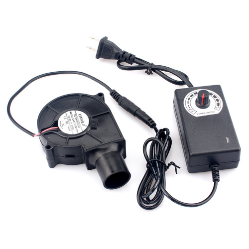 Factory direct supply 7530 blower with round pipe head 220V household adjustable speed controller firewood engine oil barbecue grill mute