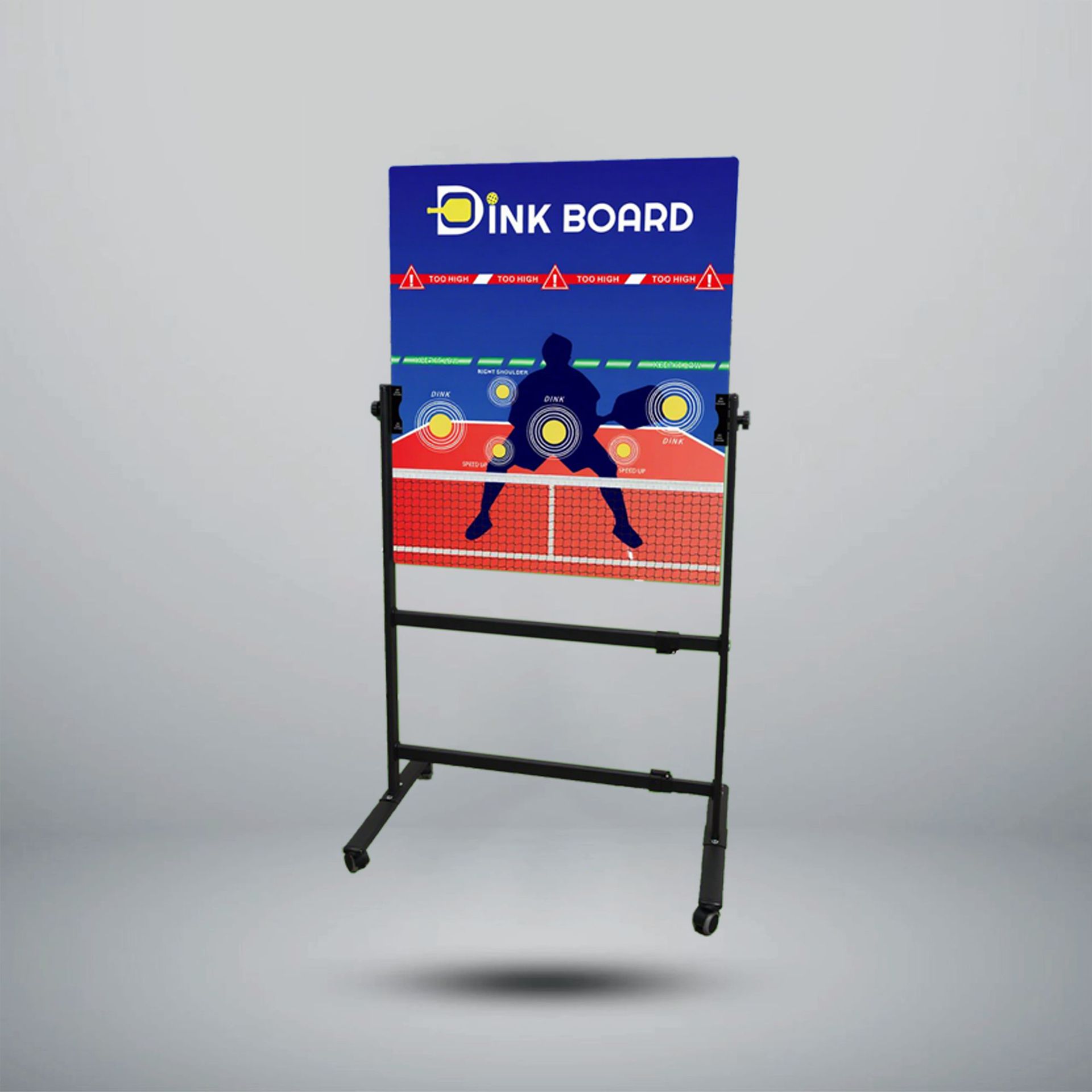 匹克球反弹丁克训练板提高打击命中率室内室外可移动玻璃纤维拍