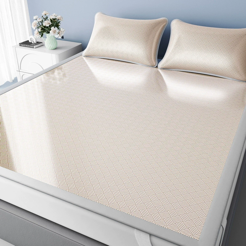 Summer silk mat, mattress, sheet, washable