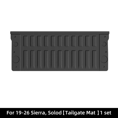 Silverado Tpe Car Floor Mats – Modelə uyğun ayaqaltı - 19-26-gmc-sierra-sierra-silverado-rear-bed-plate-pad