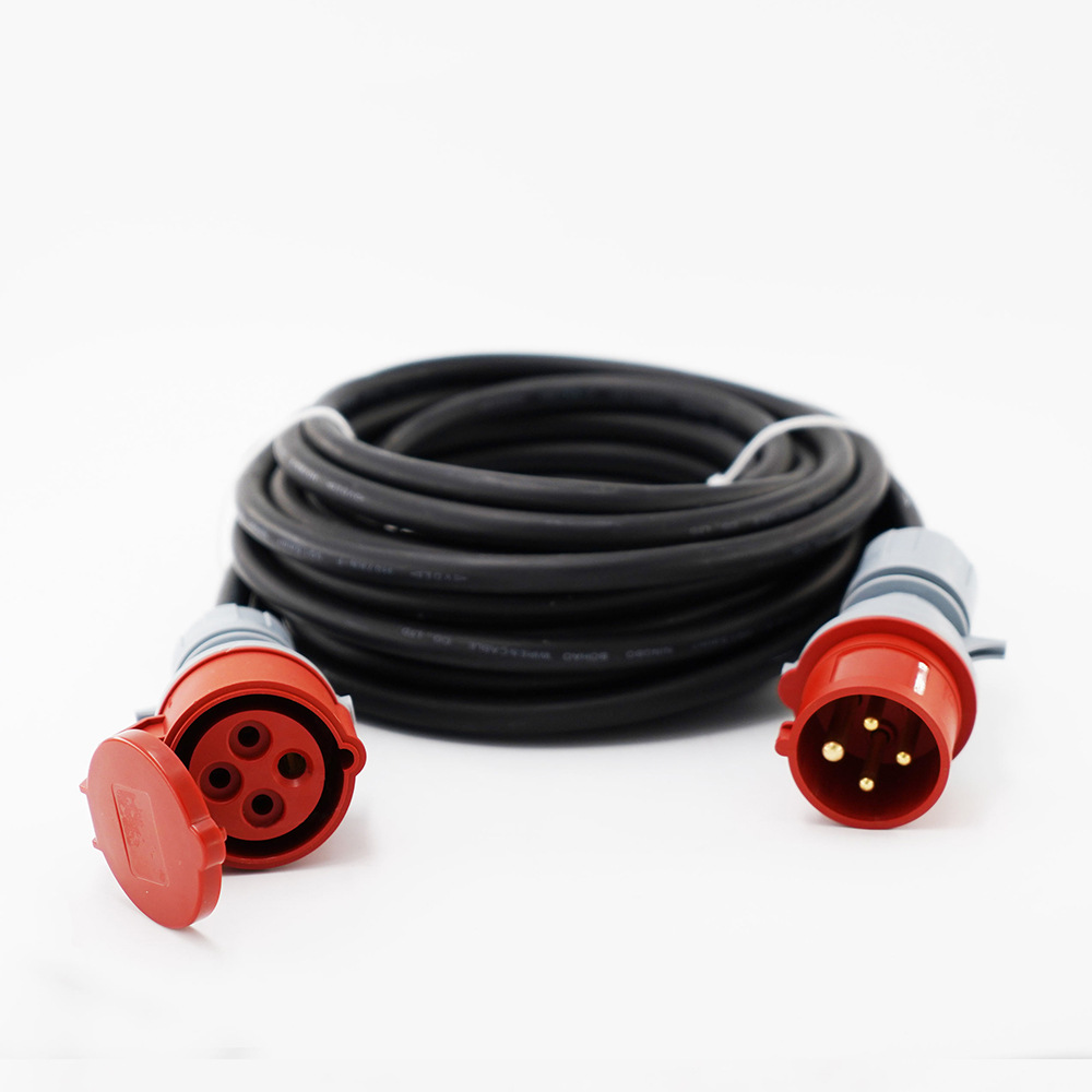 宁波正邦ZNPON  16A 380V 3P+E CEE延长线工业延长线CEE电源线