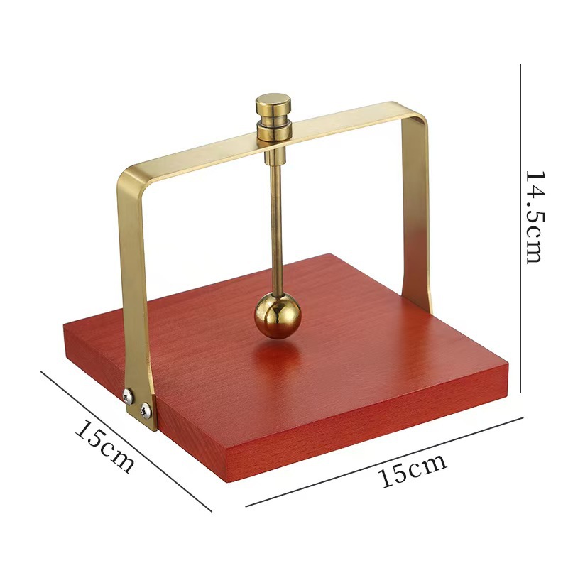 Ventas transfronterizas de madera sólida de acero inoxidable cuadrados de restaurante de hotel de mesa de toallitas simple estante de servilletas asiento de prensa de papel europeo