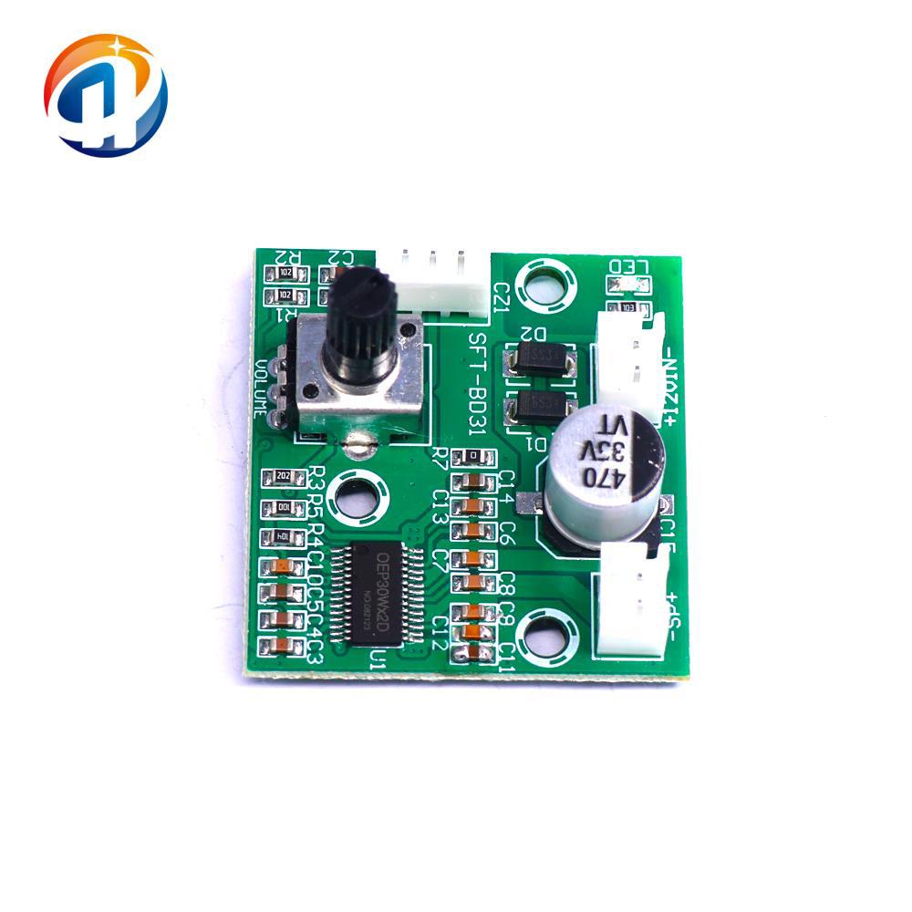Mini high power mono audio power amplifier board 60W high fidelity HIFI digital small power amplifier module 12V24V