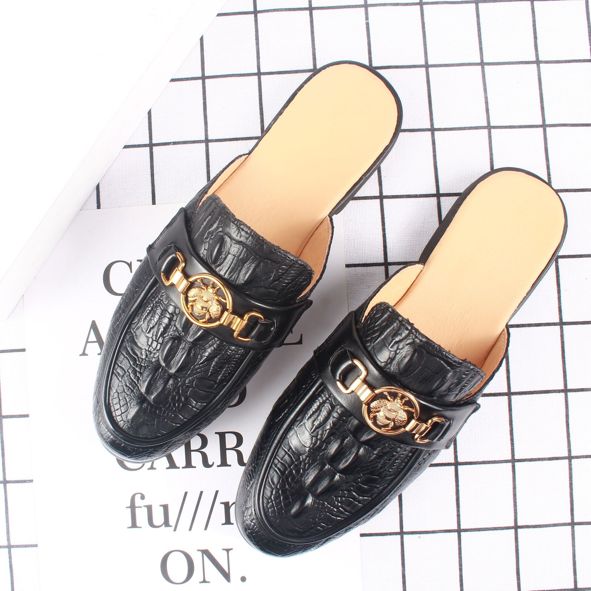 һ�ŵ�����Ь2021���¿���ʿ����ƤЬ��ͷѹ�������ư���Ь��801