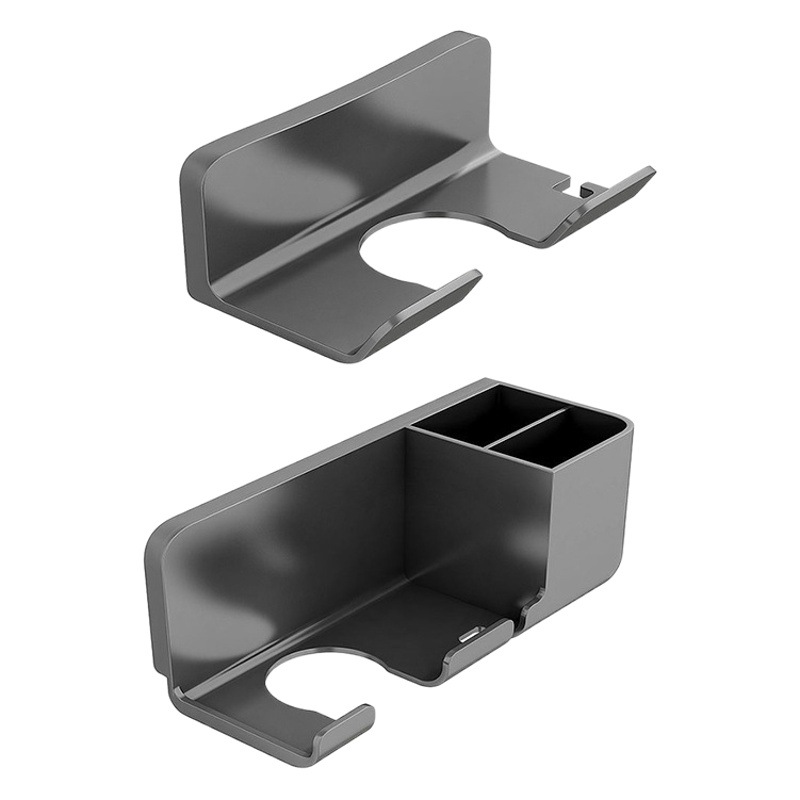 Inodoro doméstico secador de pelo estante de almacenamiento rack de almacenamiento multifuncional montado en la pared secador de pelo sin perforaciones rack de almacenamiento