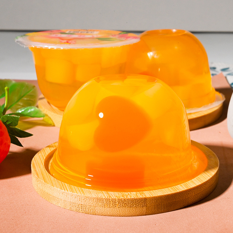 Assorted Large Cup Jelly Fruit Flavor 180g Coconut Jelly Fruit Large Pudding Full Box Leisure Snack Wholesale Supports Dropshipping