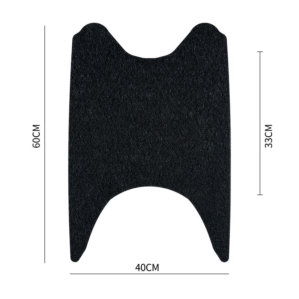 Cartoon Universal Electric Vehicle Pedal Mat Wire Ring Can Be Cut and Rubbed, Simple Electric Vehicle Waterproof Foot Mat