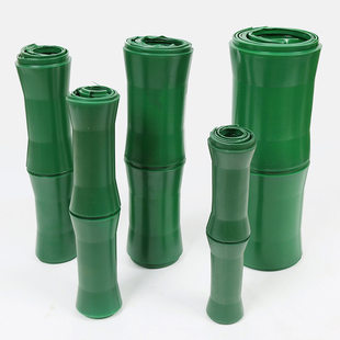 Sewer pipe decoration package heating pipe blocking column pipe simulated bamboo plastic fake flower rattan bamboo bark