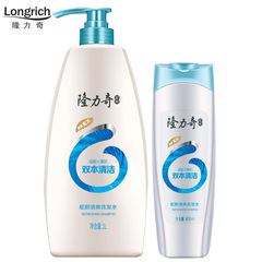 隆力奇蛇膽清爽洗髮水400ml 1L 雙本去油洗髮露 批發