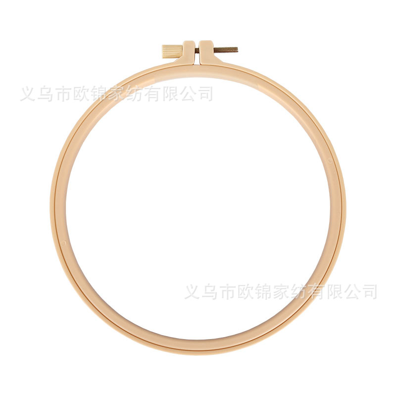 De bambú-como el bordado de plástico estiramiento bordado anillo bordado soporte bordado marco grande, mediano y pequeño tamaños