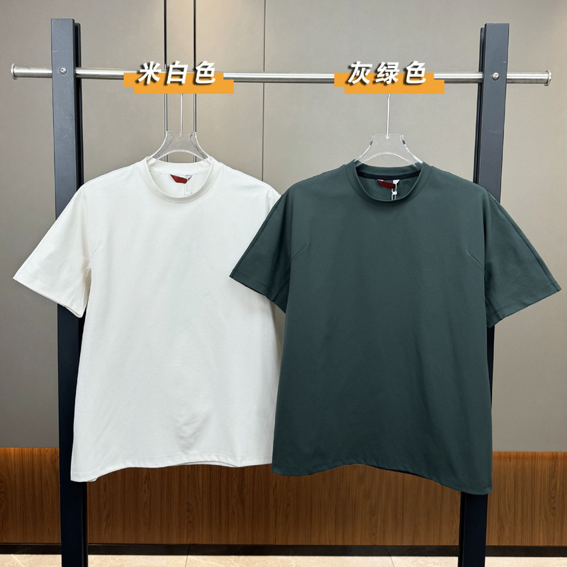 1200 Biyin Summer New Outdoor Sports and Leisure Golf Lightweight Sun Protection Men's Round Neck Short-Sleeved T-Shirt