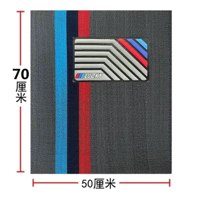 Cuttable Foot Mat Car Foot – Universal Foot Pad - main-driver-single-piece-5070cm-remark-color