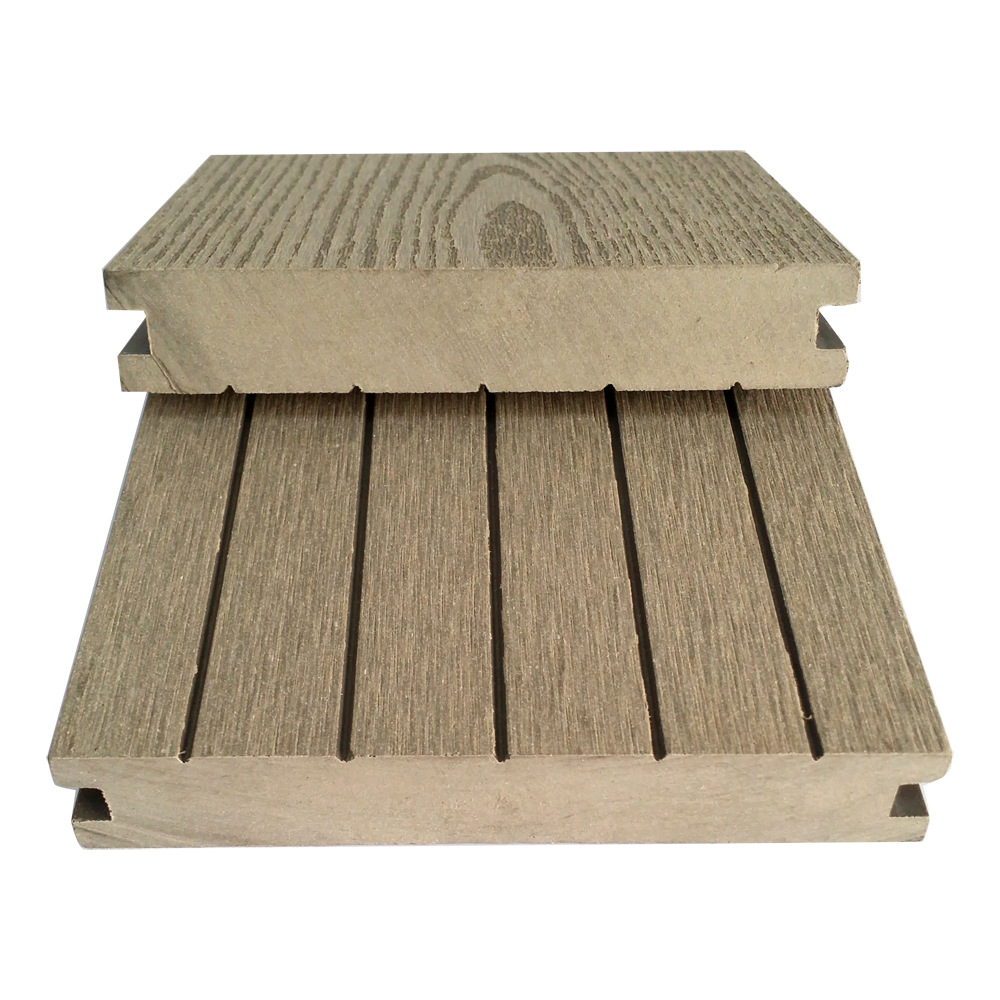 Plástico piso de madera al aire libre impermeable patio jardín terraza balcón madera plástico antiséptico madera materiales de ingeniería municipal image 10