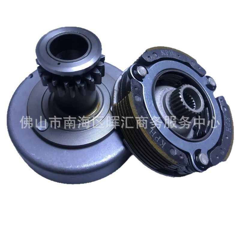 Fábrica de comercio exterior transfronterizo piezas de motor de motocicleta carro de viga curva ensamblaje de embrague primario TVS125 conjunto de chasis