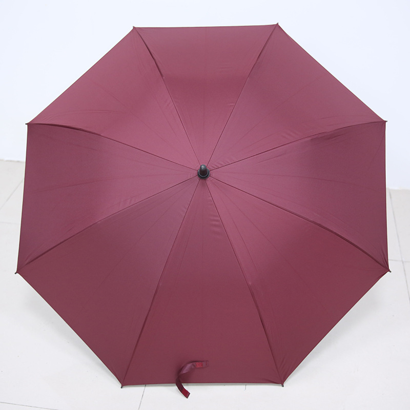 Paraguas de 27 pulgadas de mango largo automático a prueba de rayos UV paraguas de golf paraguas publicidad hotel de negocios al por mayor