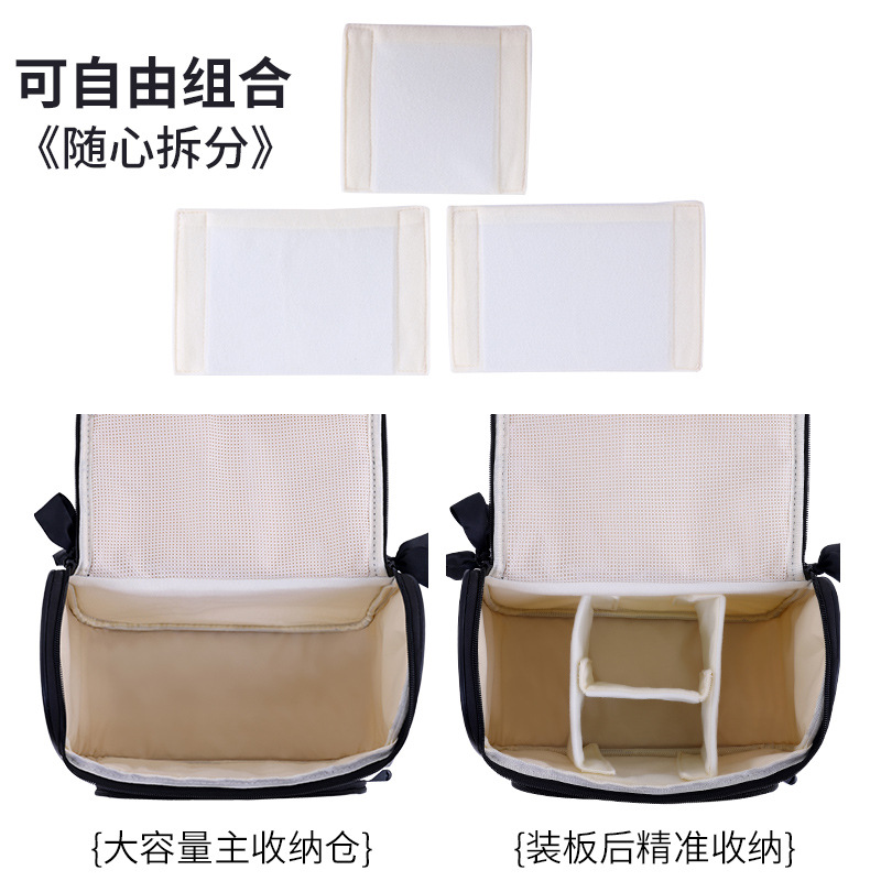 Amazon nueva bolsa de maquillaje de gran tamaño bolsa de almacenamiento de maquillaje portátil de gran capacidad viaje estratificado bolsa de lavado de alta calidad