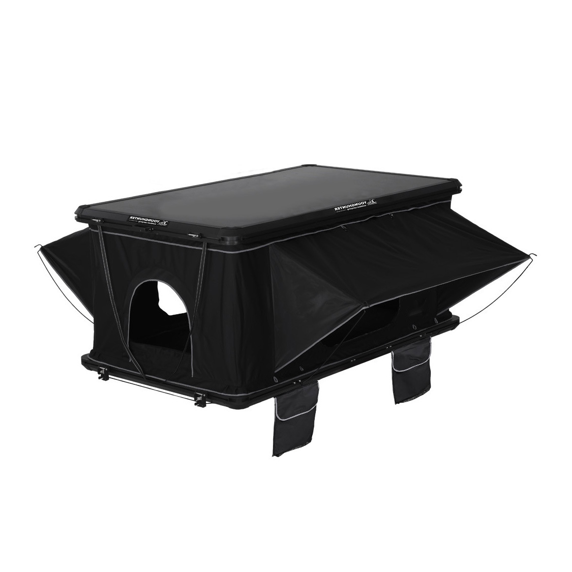 Carpa de techo de helicóptero de aluminio auto-conducción al aire libre de aleación de aluminio de apertura rápida carpa de vehículo SUV