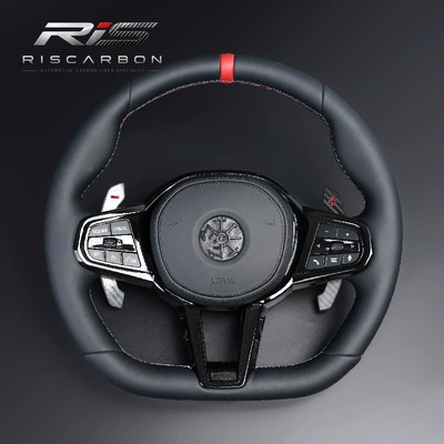 Suitable for Bmw M4 Black Cs Sports Steering Wheel 3 Series 5 Series X3X5G20G30G05G01G22G11G02G06 (Steering wheel) - f-series