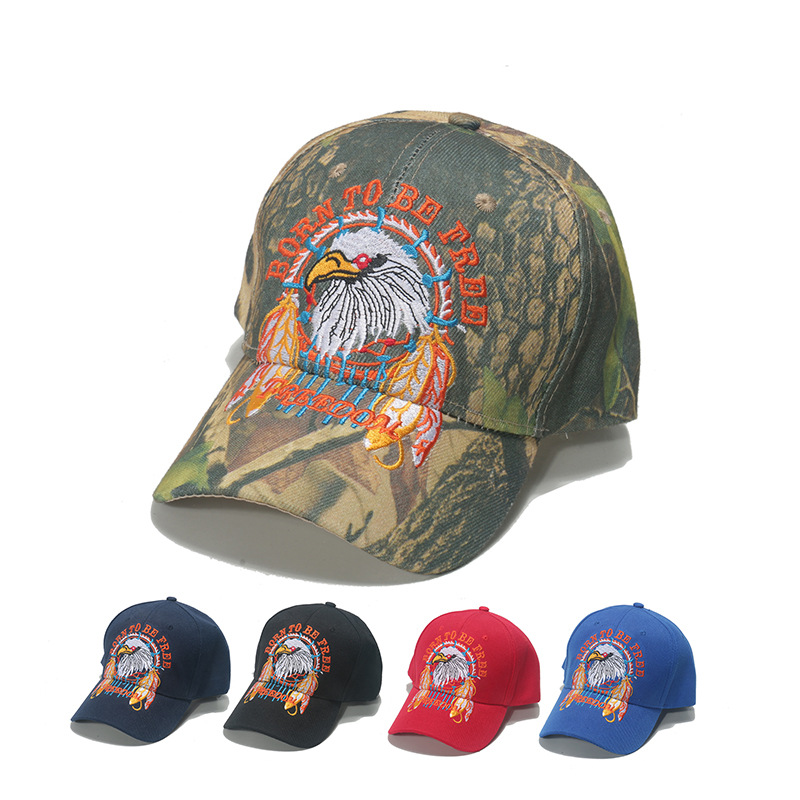 Unisexo Vacaciones Estilo Simple Águila Aleros Curvos Gorra De Beisbol display picture 1