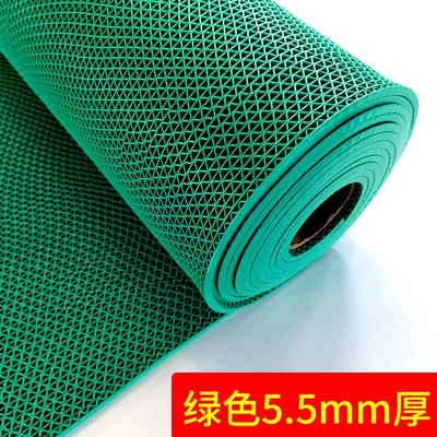 mat carpet floor mat, Avtomobil döşəmə paspasları - 55mm-foot-thick-green-9060cm