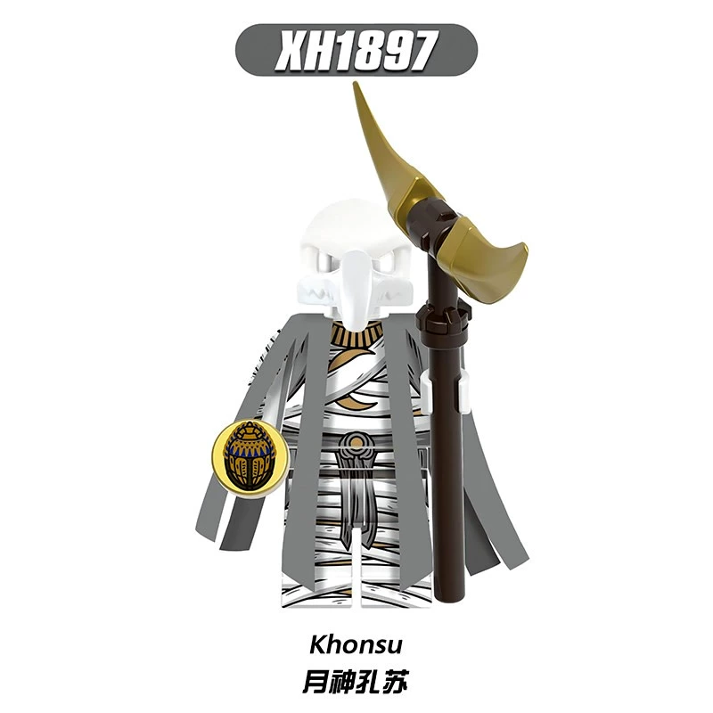 Марвел Супергерой Американский сериал Moonlight Knight XH1895 Конструктор минифигура: полумесяц стрелка Конд Су игрушка