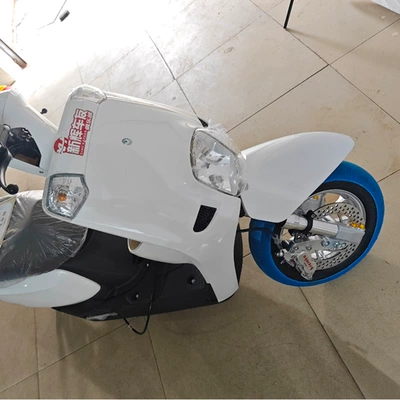stainless steel flat fork installed car – Motorcycle frame