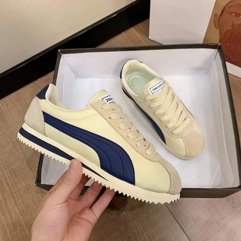Forrest Gump Shoes Men's Spring Breathable Sneakers Soft-Soled Trendy Men's Shoes Versatile Flat-Soled Couple's Casual Sports Shoes Forrest Gump Shoes Men's Spring Breathable Sneakers Soft-Soled Trendy Men's Shoes Versatile Flat-Soled Couple's Casual Sports Shoes