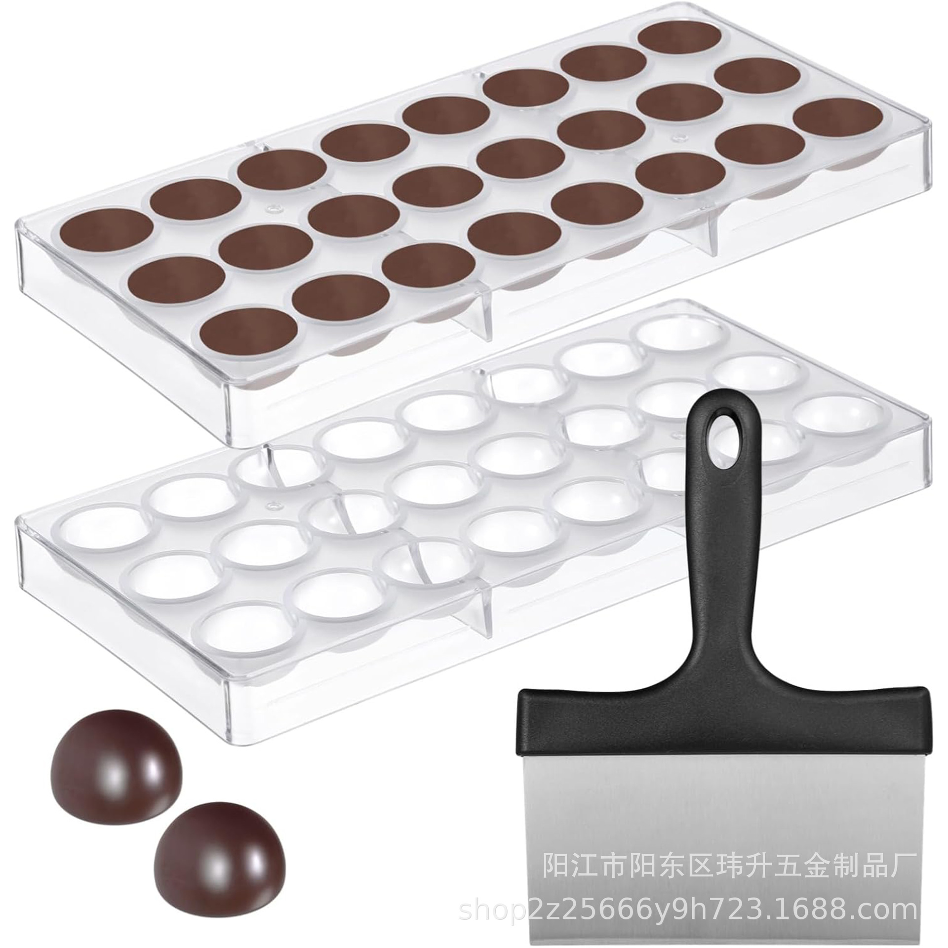 Molde de Policarbonato para Chocolate de Plástico