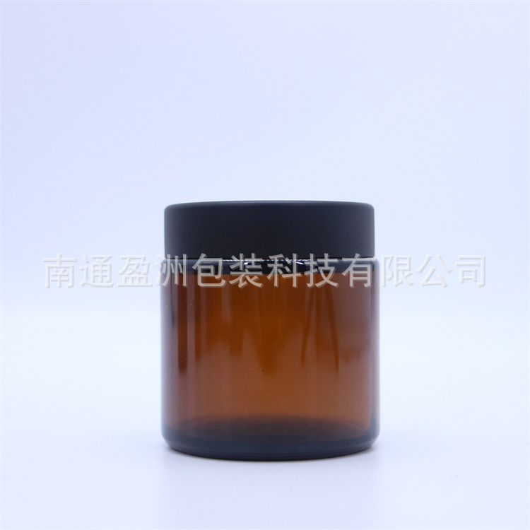 现货批发茶色玻璃瓶 蜡烛杯蜡烛罐膏霜瓶化妆品分装瓶小样空瓶子