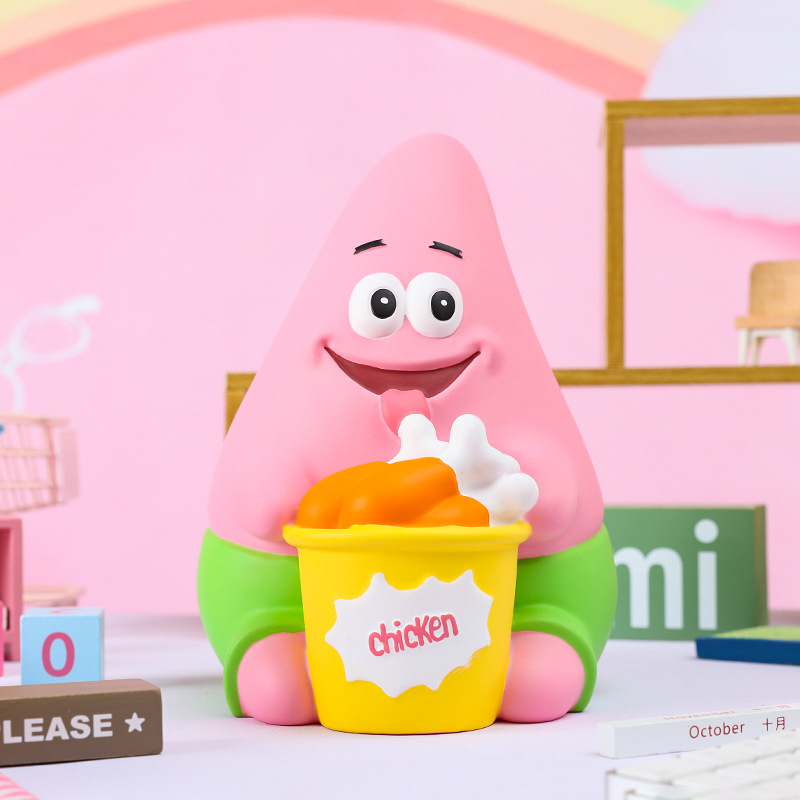 Emocional capabala alcancía vinilo durable alcancía regalo para niños decoración de escritorio entrega de una sola pieza