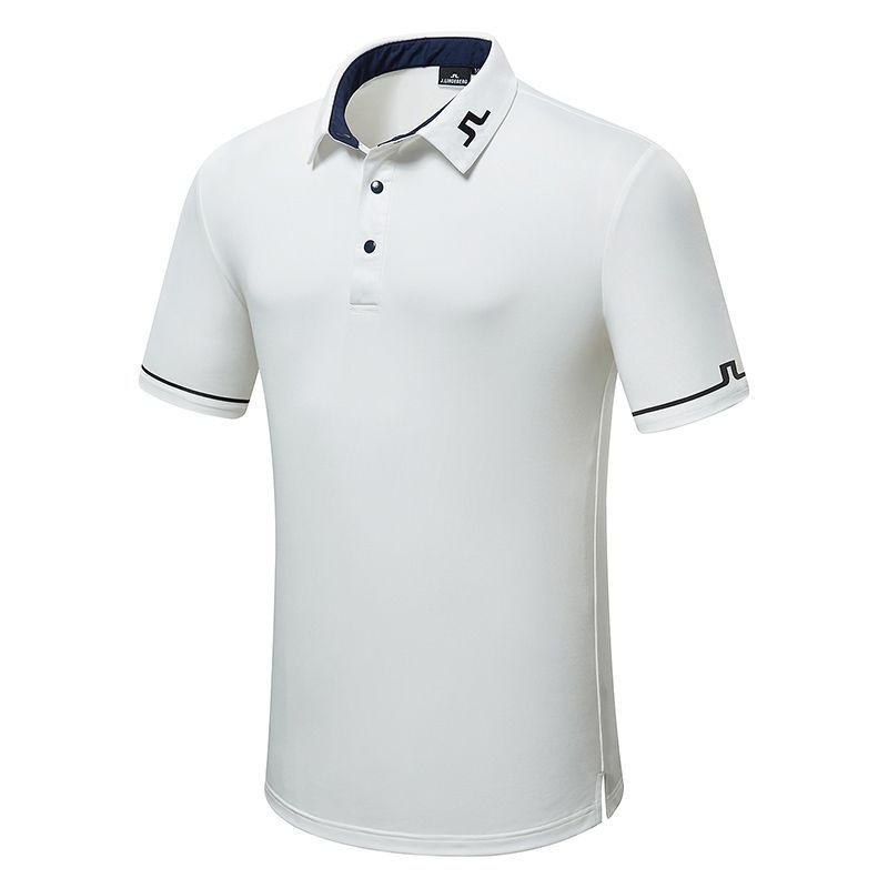Golf elastic sweat-wicking golf clothing, breathable golf shirt, quick-drying golf polo shirt, customizable