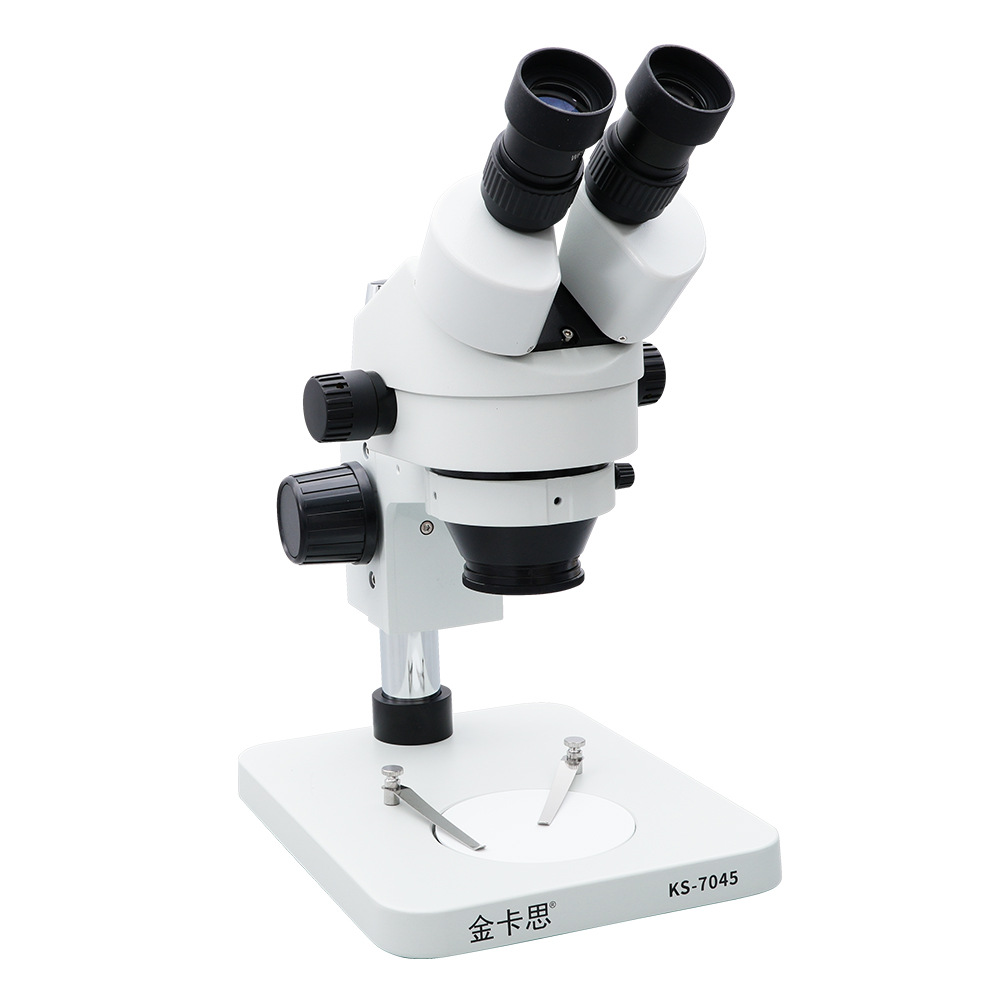Kaisi 7045 microscopio binocular 7 - 45 veces alta definición detección de chip de placa base de teléfono móvil reparación de tres ojos 37045
