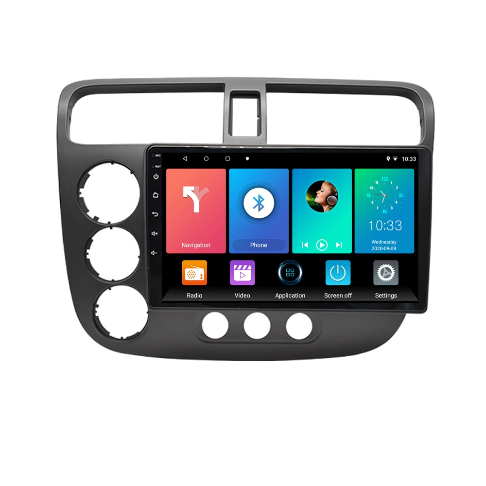 Подходит для Honda Civic 2000-2006 — автомобильный GPS-плеер с Android, Bluetooth, камерой заднего вида